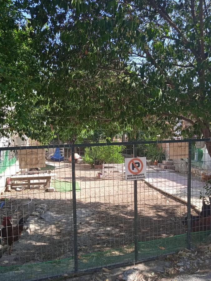 Το Μικρό Σπίτι Στη Φάρμα! Apartment Acharnes Bagian luar foto